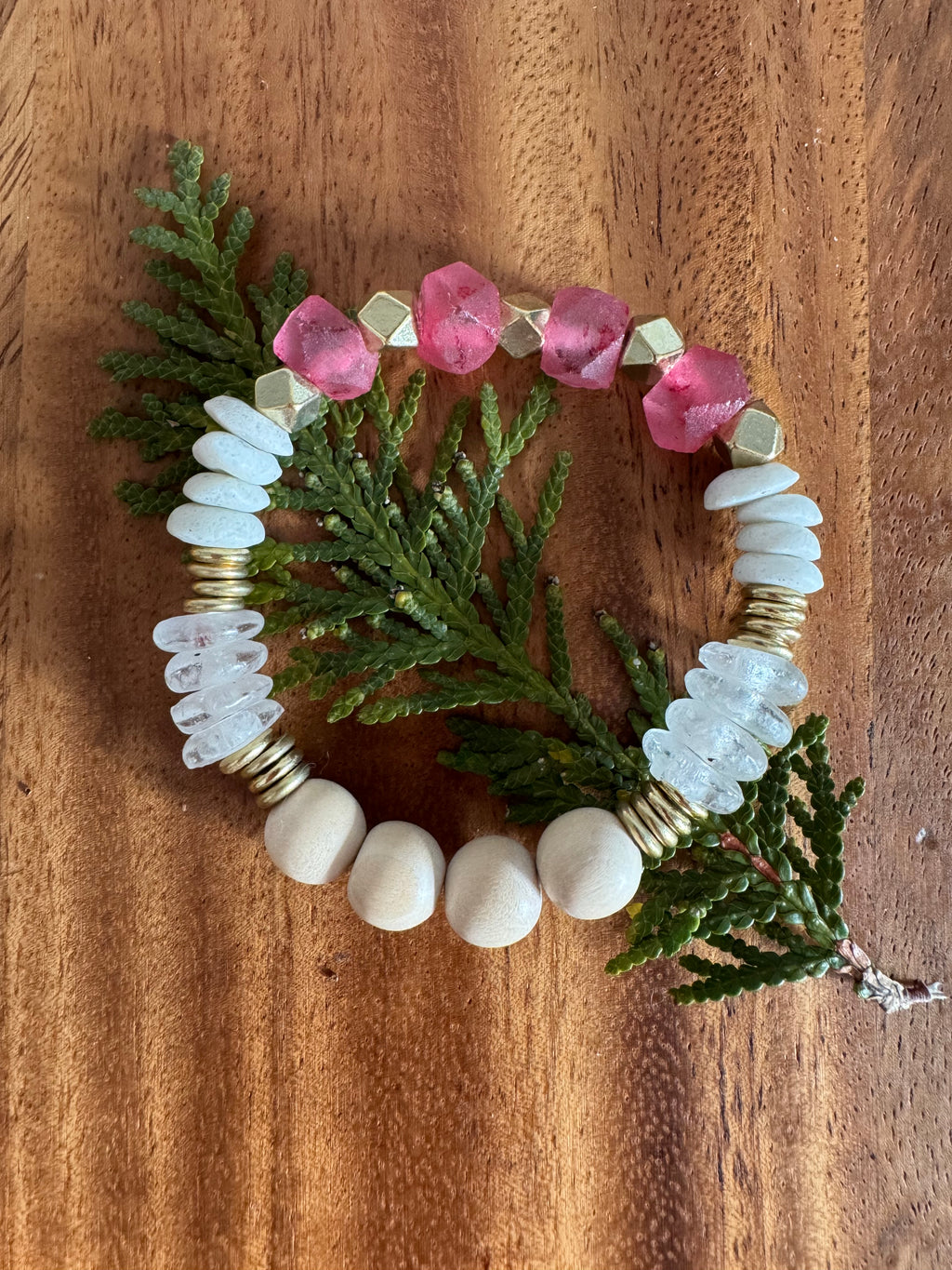 Cherry Blossom Aromatherapy Diffuser Bracelet