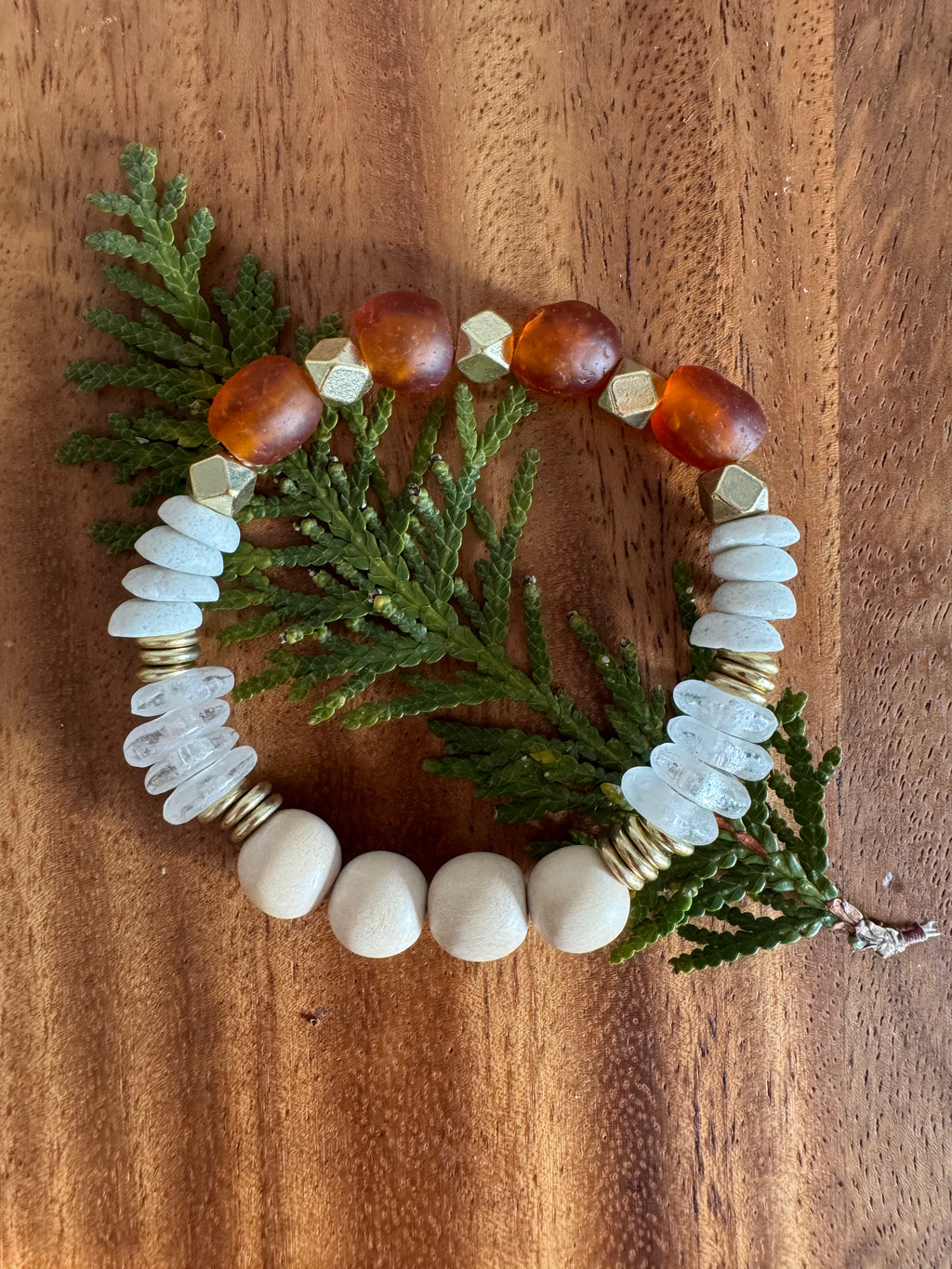 Amber Earth Aromatherapy Diffuser Bracelet