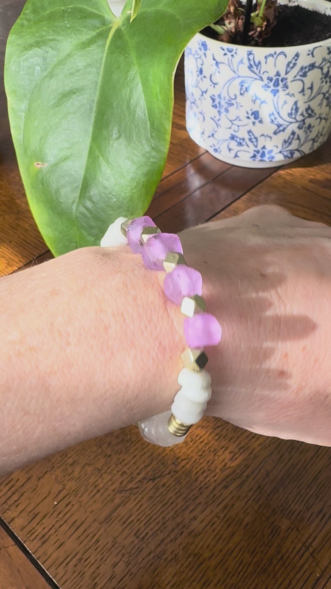 Lavender Tide Aromatherapy Diffuser Bracelet