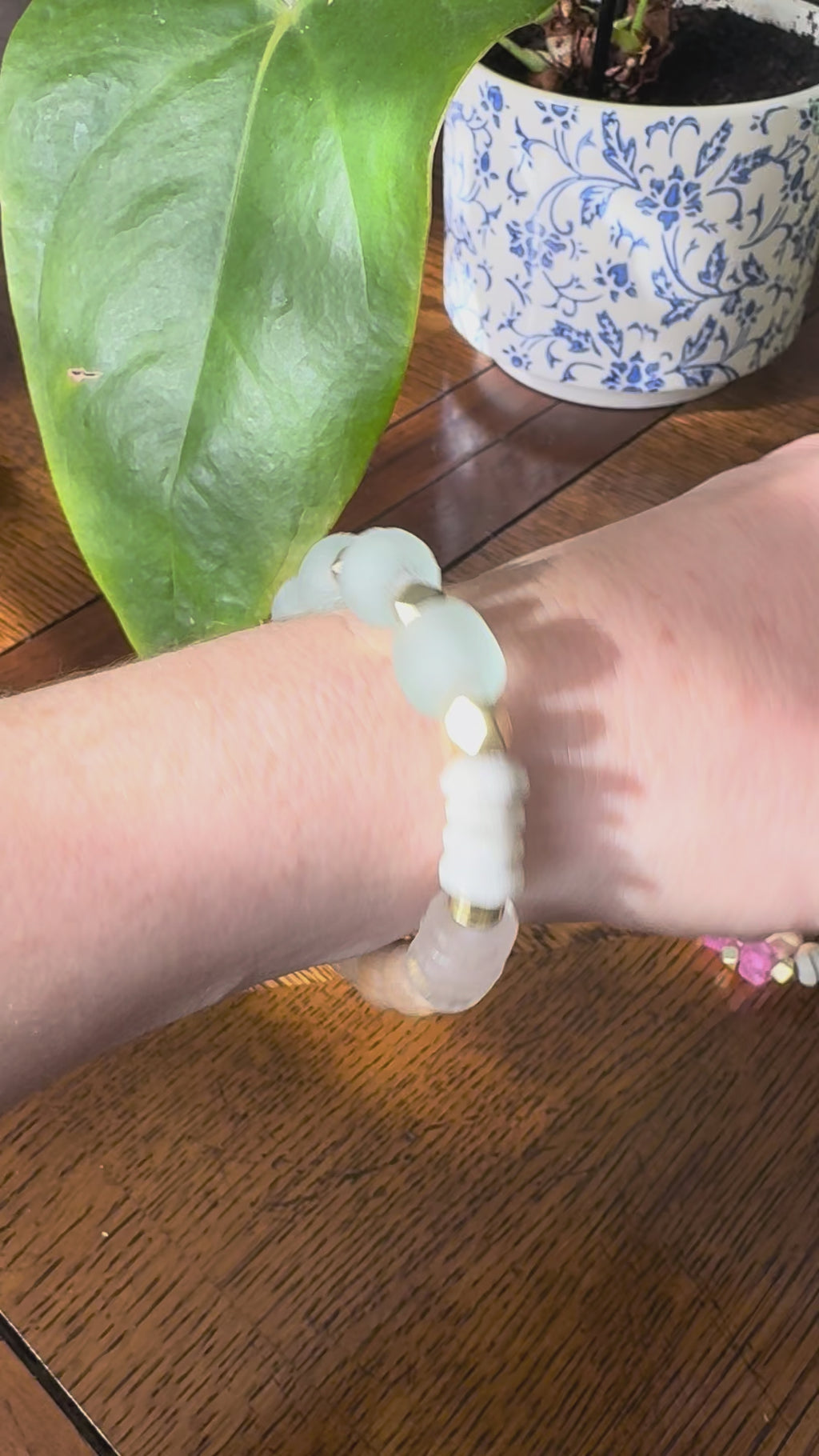 Seafoam Dream Aromatherapy Diffuser Bracelet