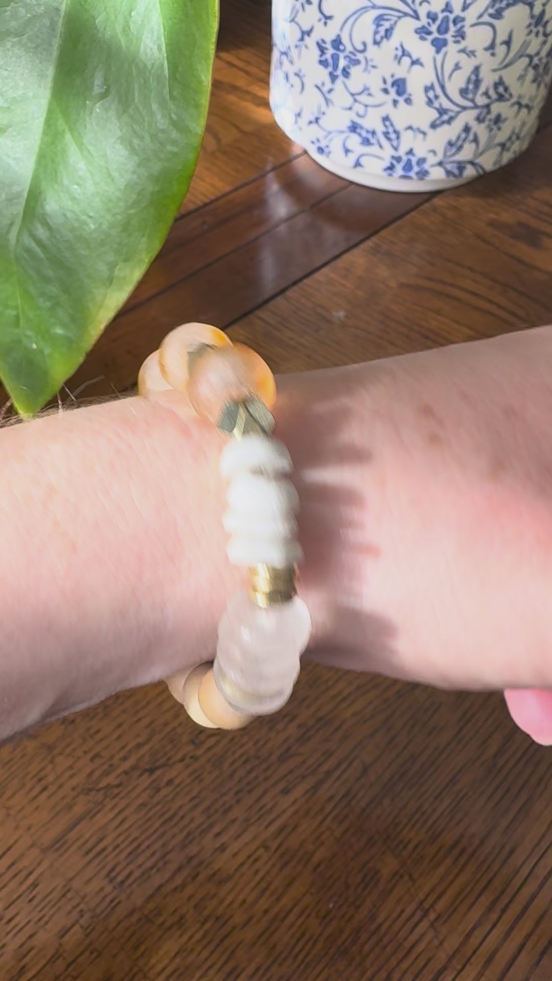 Golden Honey Aromatherapy Diffuser Bracelet